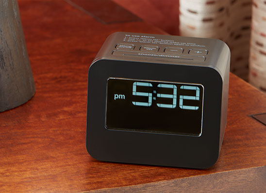 Cube LCD Alarm Clock